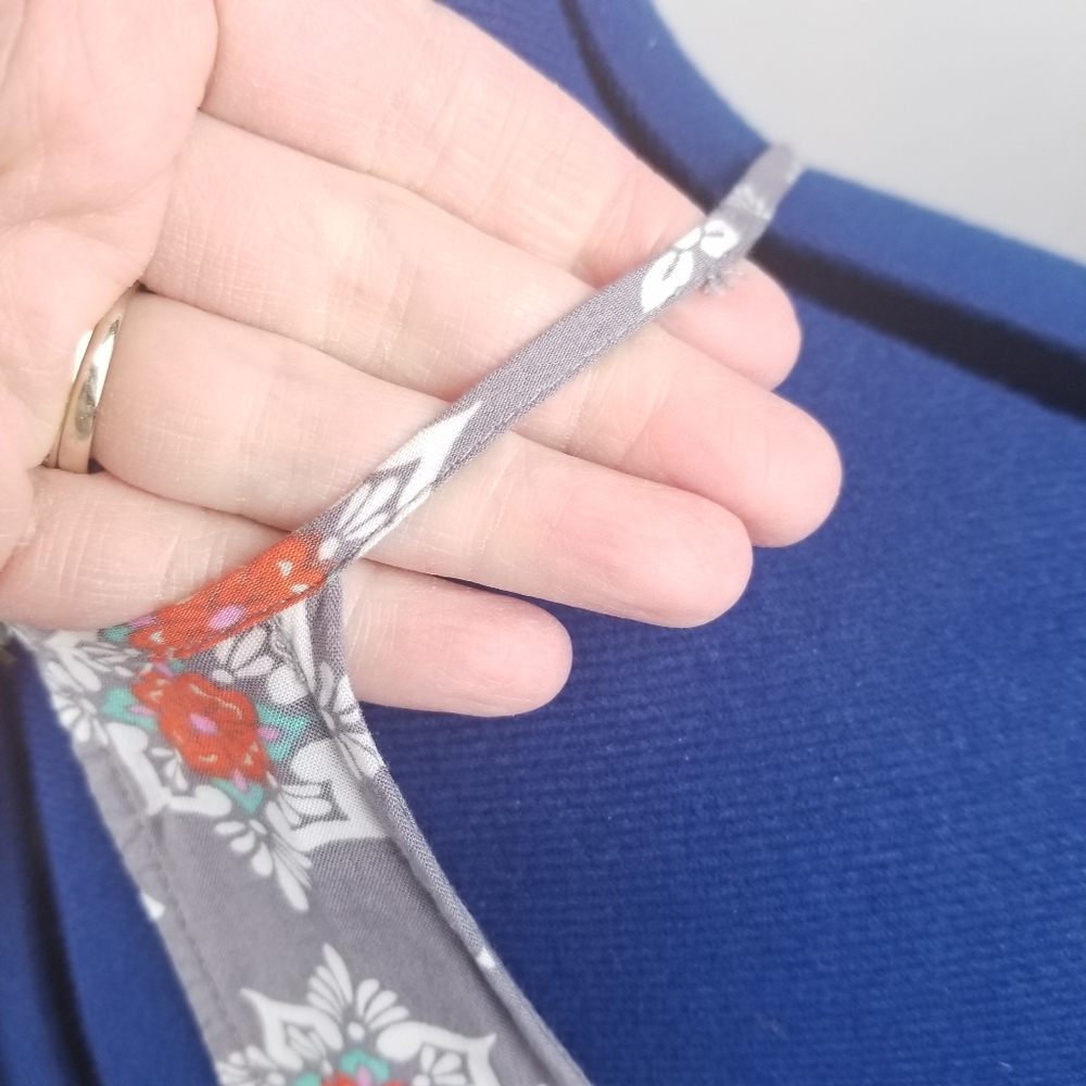 Lulu's Gray Tank Split Back Dress Small - image 8